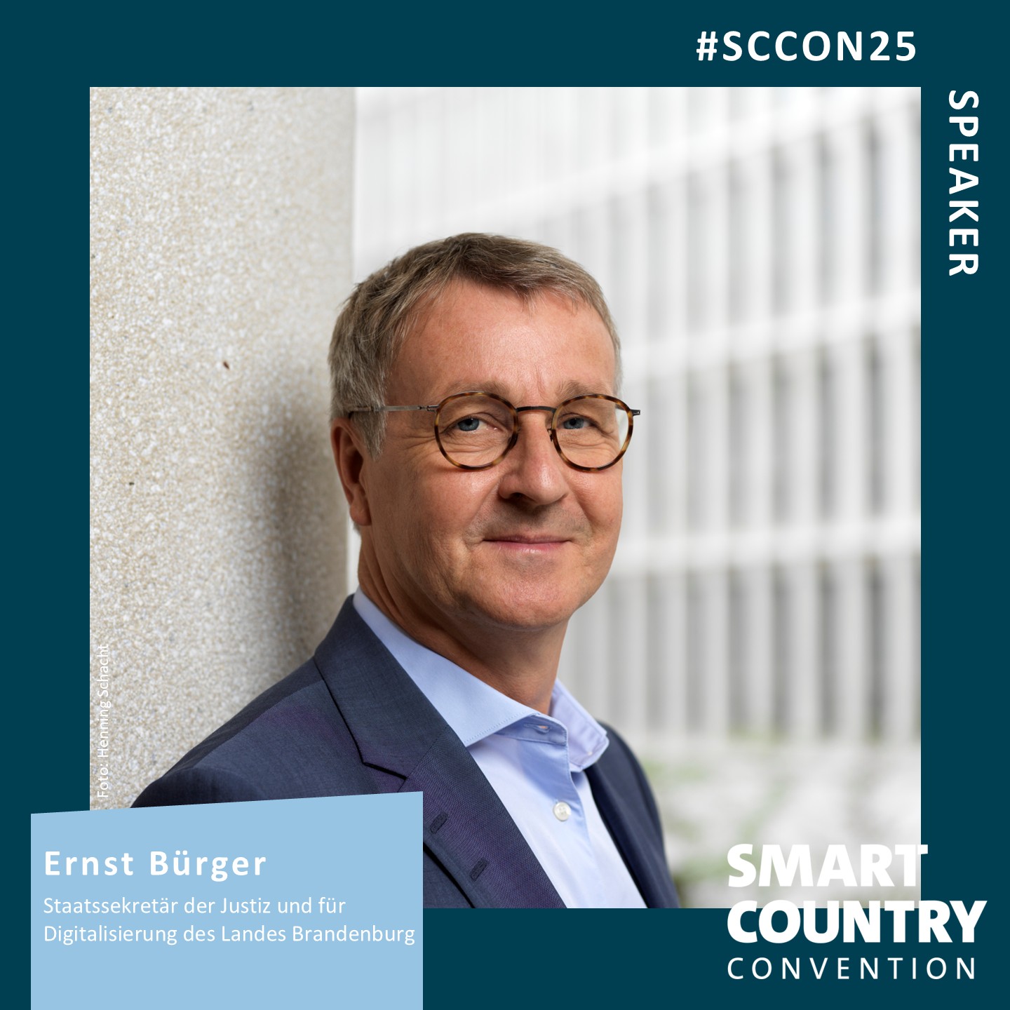 SCCON Speaker Ernst Bürger