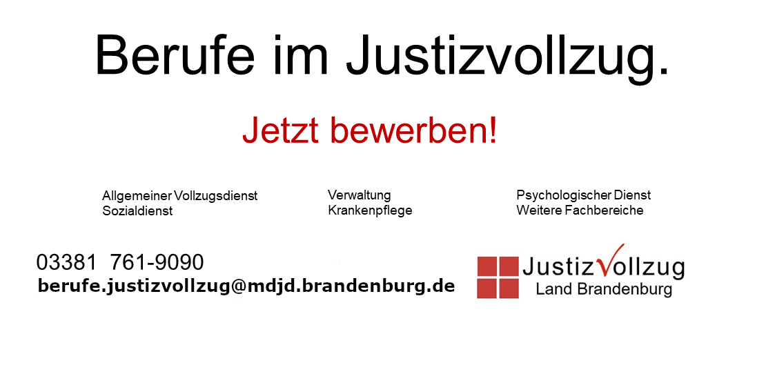 Bild: Berufe im Justizvollzug