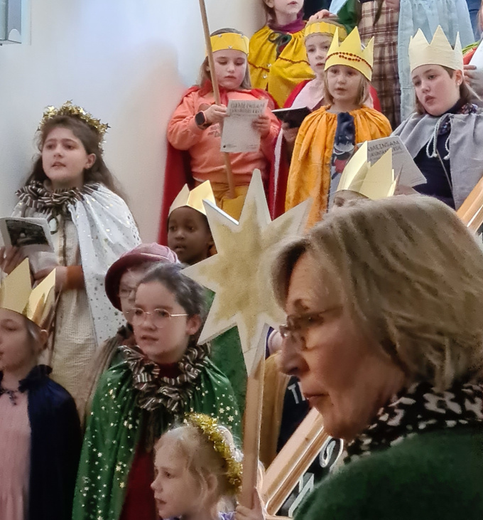 Besuch der Sternsinger 2024