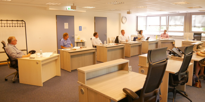 Foto der Sitzung der Arbeitsgruppe 1 am 14. Juli 2022