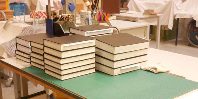 Buchbinderei der JVA Justizvollzugsanstalt Brandenburg an der Havel