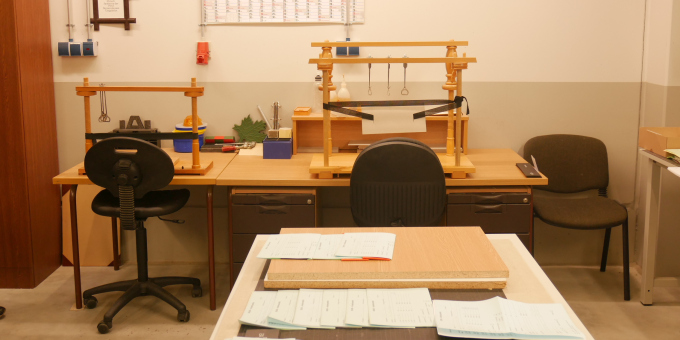 Buchbinderei der JVA Justizvollzugsanstalt Brandenburg an der Havel