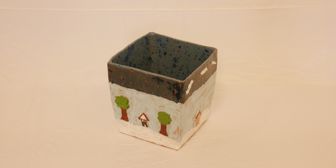 Keramikgefäß - Produkte des Arbeitstrainings Kreativ der JVA Cottbus-Dissenchen