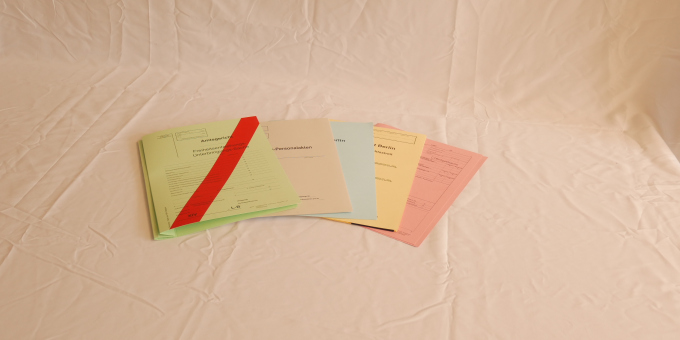 Mappen individuell bedrucken - Produkte der Druckerei der JVA Luckau-Duben