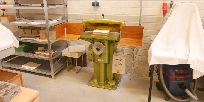 Buchbinderei der JVA Justizvollzugsanstalt Brandenburg an der Havel