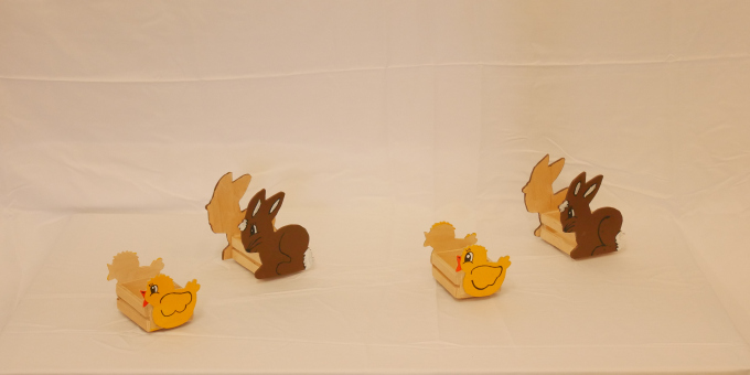 Holzfiguren - Produkte des Arbeitstrainings Holz der JVA Cottbus-Dissenchen