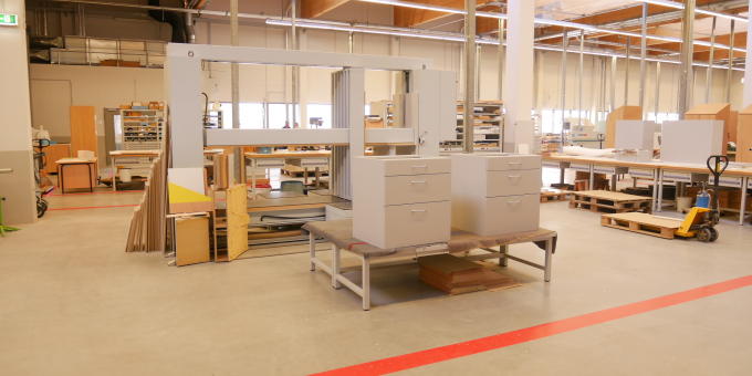 Schränke - Produkte der Tischlerei der JVA Brandenburg an der Havel