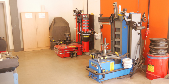 Kfz-Werkstatt der JVA Brandenburg an der Havel