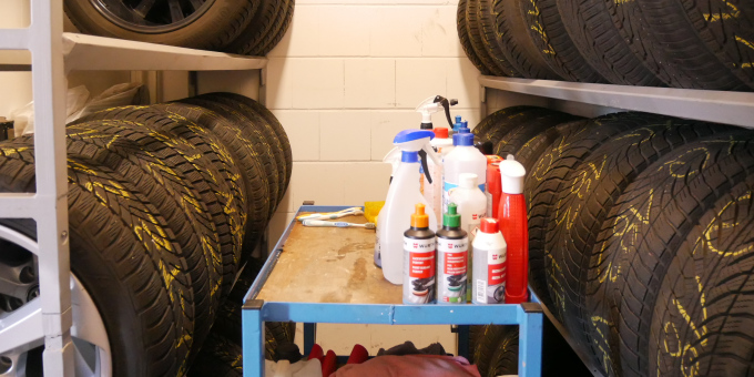 Kfz-Werkstatt der JVA Cottbus-Dissenchen