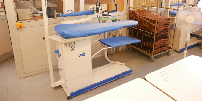 Wäscherei der JVA Cottbus-Dissenchen