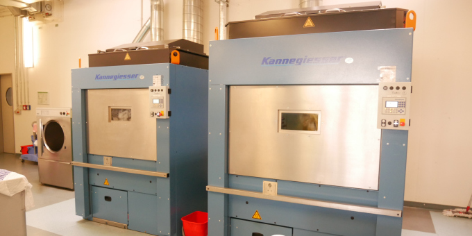 Wäscherei der JVA Cottbus-Dissenchen