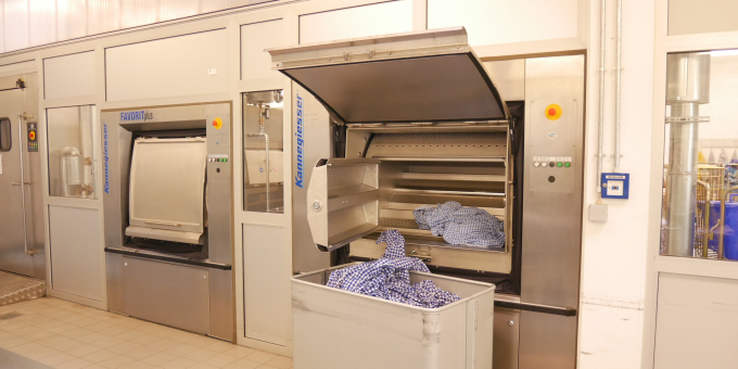 Wäscherei der JVA Cottbus-Dissenchen