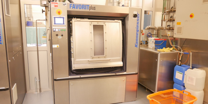 Wäscherei der JVA Cottbus-Dissenchen