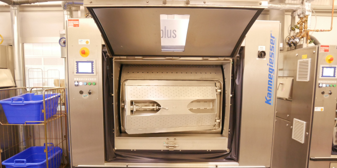 Wäscherei der JVA Cottbus-Dissenchen