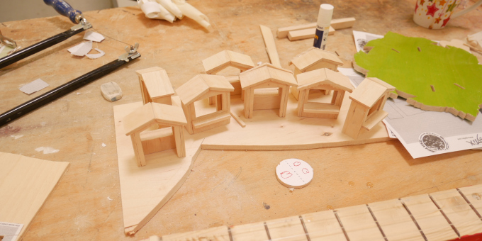 Werkstatt des Arbeitstrainings Holz der JVA Cottbus-Dissenchen