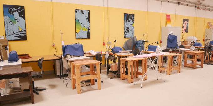 Werkstatt des Arbeitstrainings Kreativ der JVA Cottbus-Dissenchen