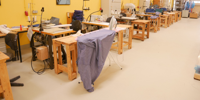 Werkstatt des Arbeitstrainings Kreativ der JVA Cottbus-Dissenchen