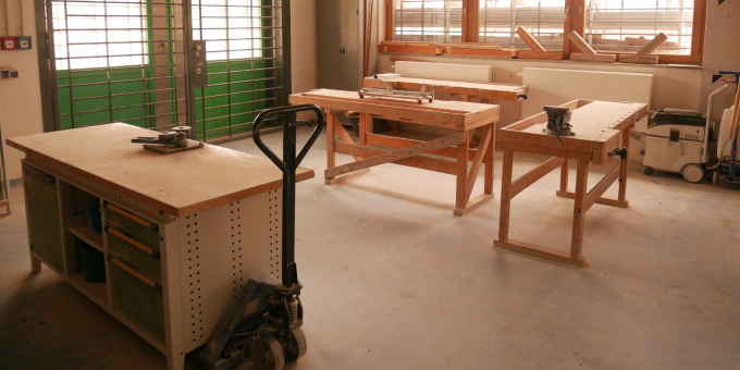 Berufsvorbereitende Qualifizierung (BvB), Berufsausbildung (Erstberuf) - JVA Nord-Brandenburg, Teilanstalt Wriezen