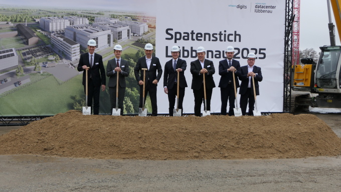 Rechenzentrum Spatenstich Lübbenau
