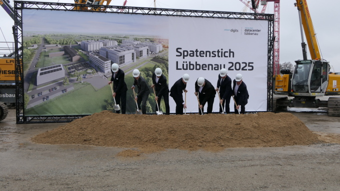 Rechenzentrum Spatenstich Lübbenau 2