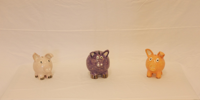 Keramikfiguren - Produkte des Arbeitstrainings Kreativ der JVA Cottbus-Dissenchen