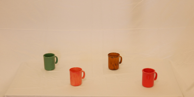 Tassen - Produkte des Arbeitstrainings Kreativ der JVA Cottbus-Dissenchen