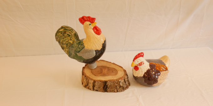 Keramikfiguren - Produkte der Werkstatt der Arbeitstherapie Holz und Keramik der JVA Nord-Brandenburg, Teilanstalt Neuruppin-Wulkow